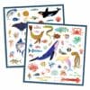 Djeco Stickers Textures - Oceaan