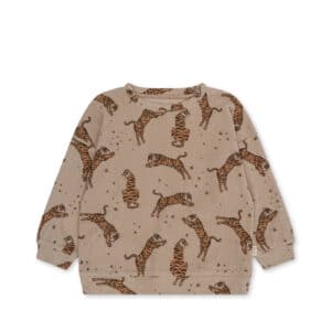 Wijs west Konges Sløjd Konges Sløjd Itty Sweatshirt Gots Tiger Sand KS5999 - ITTY SWEATSHIRT GOTS - TIGER SAND - Main Wijs West Konges Sløjd ApS.jpg
