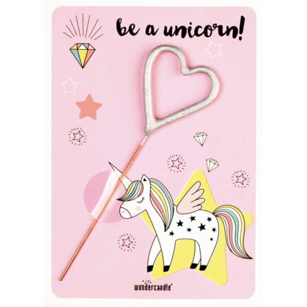 Wondercandle - Sterretje Hartje Be a unicorn!