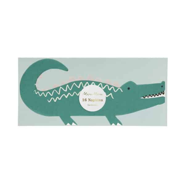 Meri Meri Crocodile Servetten