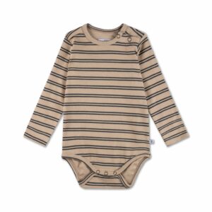 Repose Ams Bodysuit Natural Iron Fine Stripe