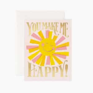 Rifle Paper Kaart You Make Me Happy Card