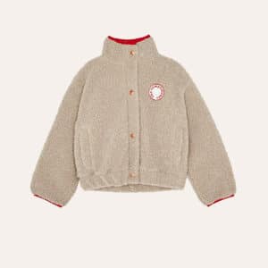 Wijs west The Campamento The Campamento Ecru Teddy Kids Jacket  AW23 Campem Kleding & Accessoires Jassen