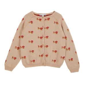 Wijs west Emile et Ida Emile Et Ida Cardigan Jacquard  AW23 Emile Kleding & Accessoires Sweaters & Truien