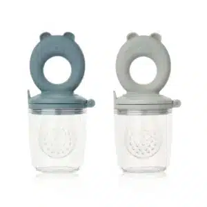 Liewood Miranda Food Feeder 2-Pack-Whale blue / Dove blue