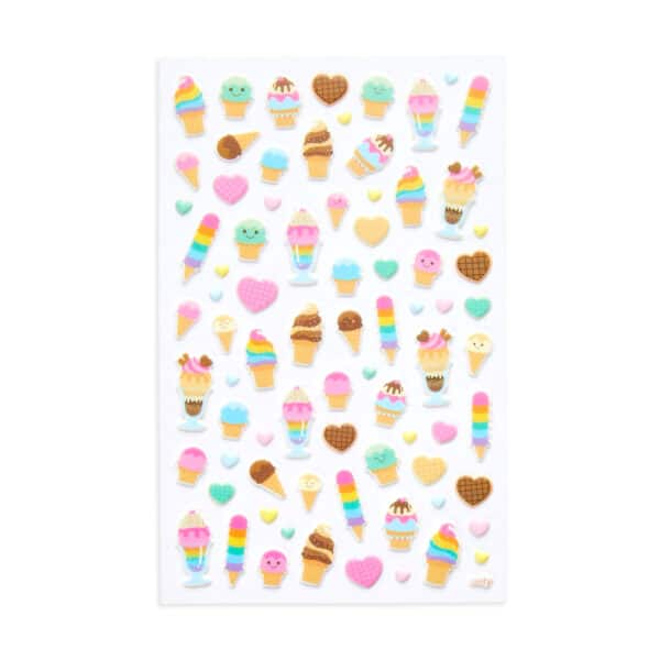 Ooly - Stickiville Stickers - Standard - Ice Cream Dream