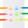 Ooly - Jumbo Brights Neon Colored Pencils