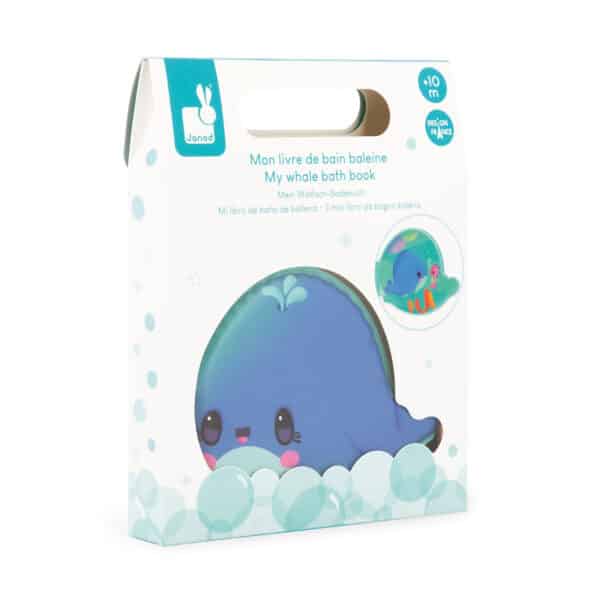 Janod Badspeelgoed - Badboek Mijn Walvis