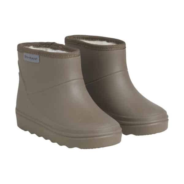 Wijs west En Fant Enfant Thermo Boots Short Solid Chocolate Chip 5714999301295 AW23 Enfant Kleding & Accessoires Schoenen Regenlaarsjes