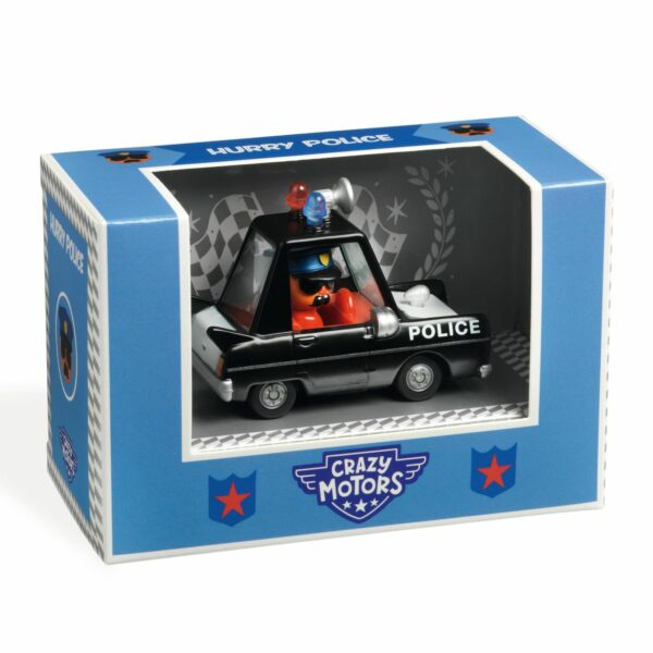 Wijs west Djeco Djeco Crazy Motors - Auto - Hurry Police 3070900054738 Djeco Aug23 Speelgoed & Spellen Voertuigen