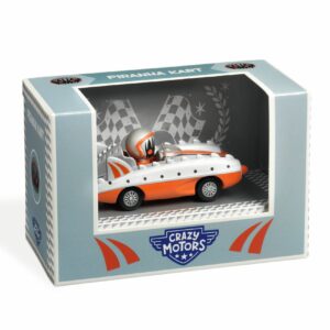 Wijs west Djeco Djeco Crazy Motors - Auto - Piranha Kart 3070900054844 Djeco Aug23 Speelgoed & Spellen Voertuigen