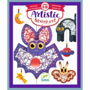 Wijs west Djeco Djeco Artistic String Art - Night- Time 3070900094376 Djeco Aug23 Speelgoed & Spellen Knutselen