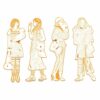 Djeco Les Demoiselles Kleurplaat - Scout & Friends - Afbeelding 2