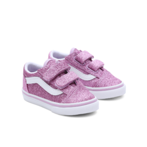 Wijs west Vans Vans Td Old Skool V Glitter Lilac 196573382138 AW23 Vans Kleding & Accessoires Schoenen