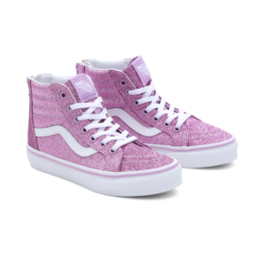 Wijs west Vans Vans Uy Sk8-Hi Zip Glitter Lilac 196573443860 AW23 Vans Kleding & Accessoires Schoenen