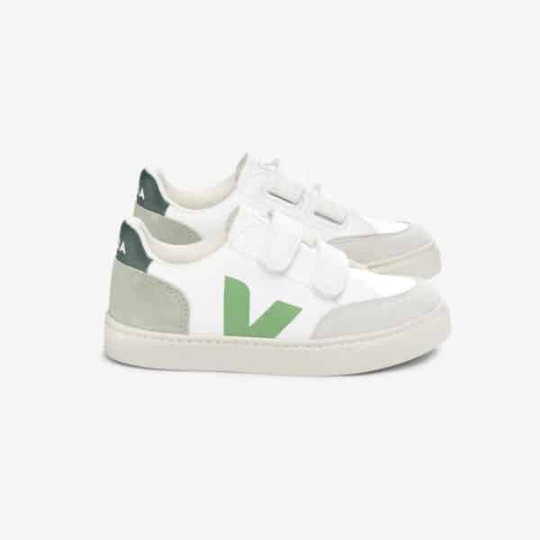 Veja Chromefree Leather Extra-White Multico-Clay