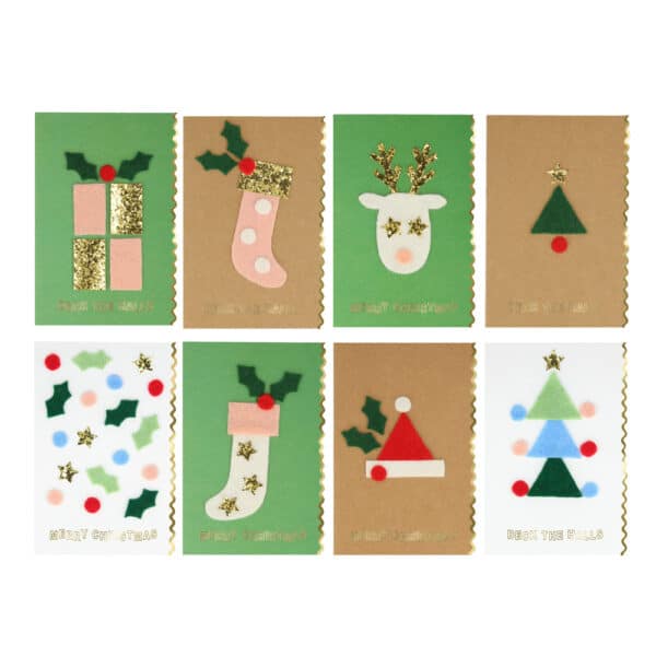 Meri Meri Christmas Felt Card Kit