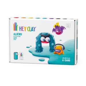 Hey Clay Boetseerklei Aliens - 6 Kleuren