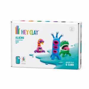 Hey Clay Boetseerklei Aliens - 6 Kleuren