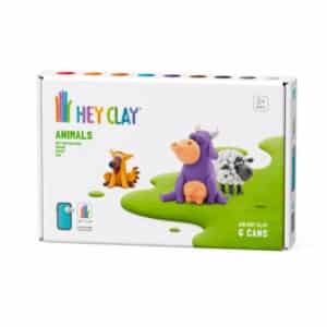 Hey Clay Boetseerklei Dieren - 6 Kleuren