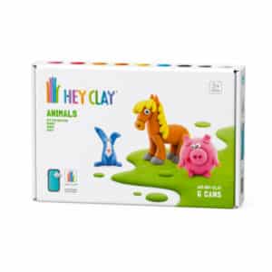 Hey Clay Boetseerklei Dieren - 6 Kleuren