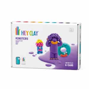 Hey Clay Boetseerklei Monsters - 6 Kleuren