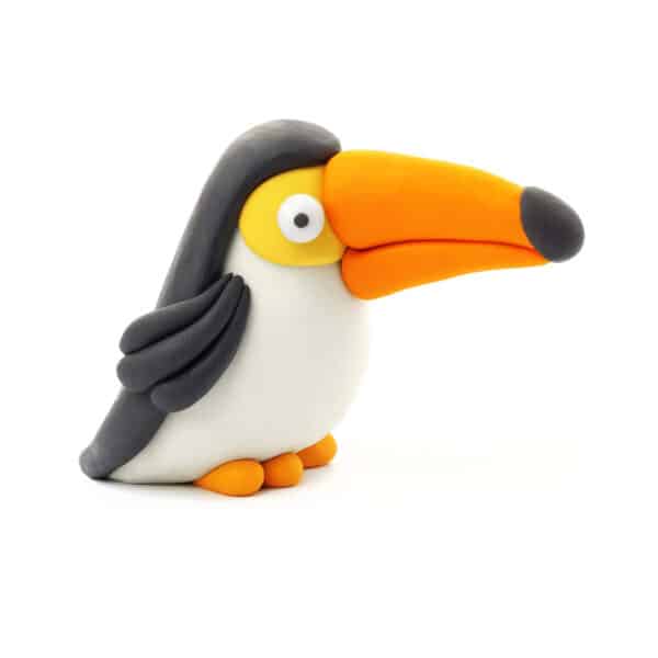 Hey Clay Boetseerklei Toucan - 3 Kleuren