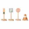 Liewood Village Traffic Signs 4-Pack-Mustard multi mix