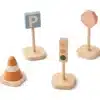 Liewood Village Traffic Signs 4-Pack-Mustard multi mix