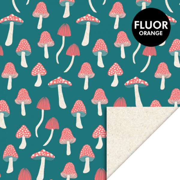 Rol Inpakpapier Mushrooms