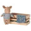 Maileg Biggetje in Box, Baby - Boy