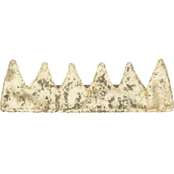 Mimi & Lula Sequin Crown-Gold