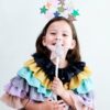 Mimi & Lula Rainbow Ruffle Cape