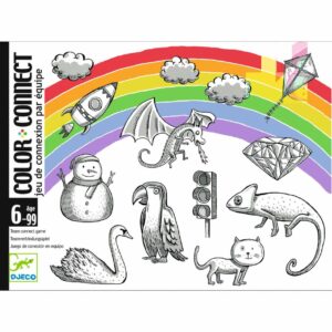 Wijs west Djeco Djeco Color connect 3070900050884 Djeco Cat Speelgoed & Spellen Spellen