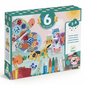 Wijs west Djeco Djeco Les animaux et leurs maisons 3070900092938 Djeco Cat Speelgoed & Spellen Knutselen