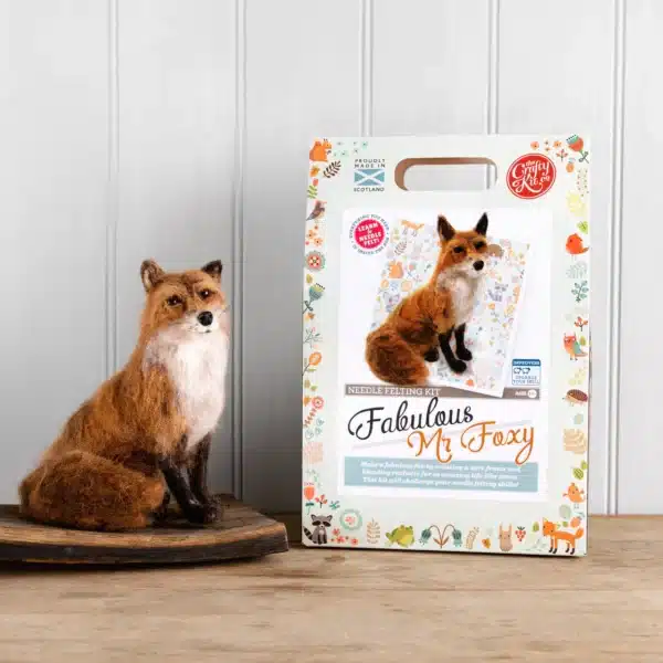 Fabulous Mr Foxy Naaldvilten knutselsen