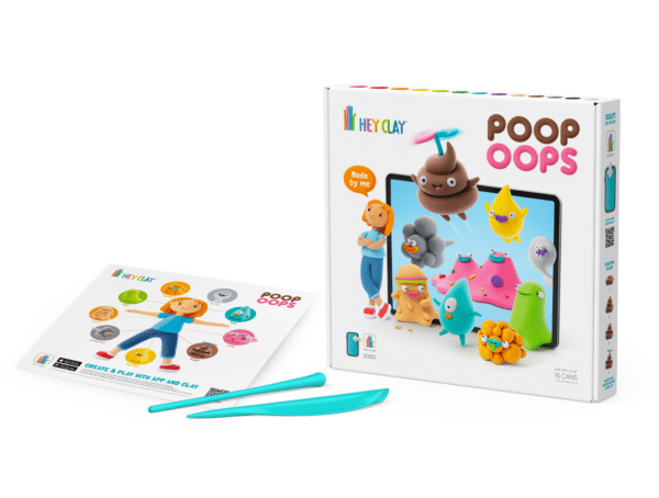 Hey Clay Boetseerklei PoopOops - 16 Kleuren