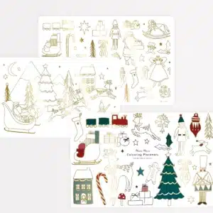 Meri Meri Christmas Colouring Placemats