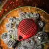 Yup in de Boom Kerstbal Padel Racket