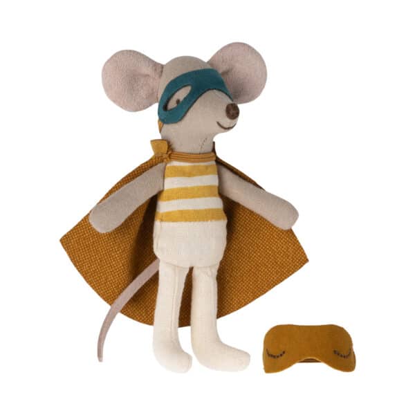 Maileg Super Hero Muis, Kleine Broer in Doosje