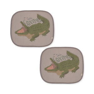 KS100175 Konges Sløjd 2 Pack Car Sunshade Oxford Tan