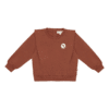 Wijs west House of Jamie House of Jamie Shoulder Sweater Terra Rust 8719654141954 SS24 HOJ Kleding & Accessoires Sweaters & Truien
