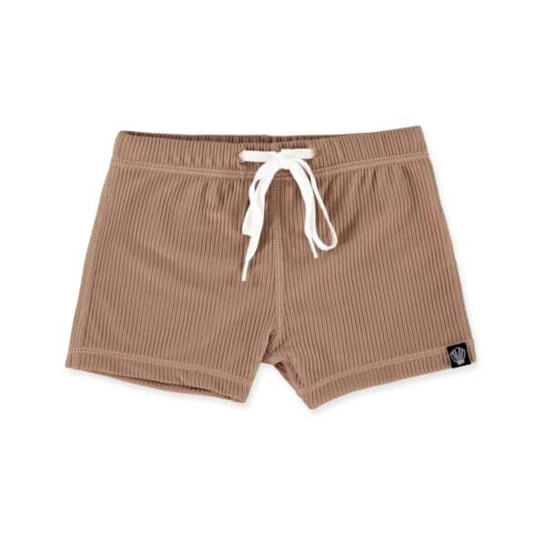 Wijs west Beach & Bandits Beach & Bandits Chocolate Ribbed Swimshort  7436908341328 18 Kleding & Accessoires Zwemkleding