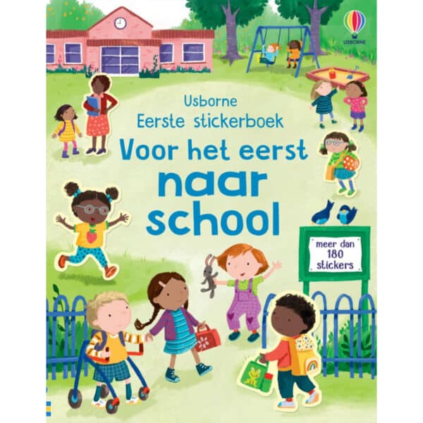 Eerste stickerboek - Voor het eerst naar school