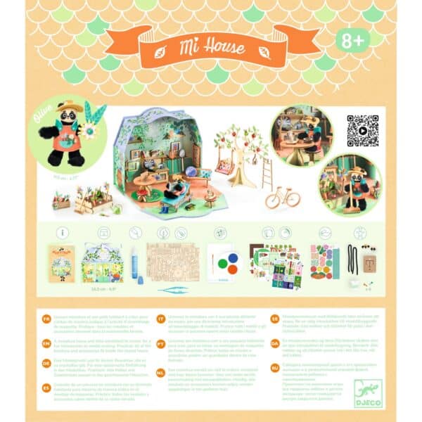 Djeco Knutselset Mi House - Olive
