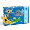 Wijs west Djeco Djeco Puzzel Duo Wilde Dieren 6X2St  Djeco ap24 Speelgoed & Spellen Puzzels
