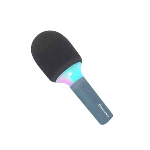 KidyWolf KIDYMIC Micro bluetooth karaokeluidspreker Blauw