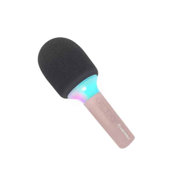 KidyWolf KIDYMIC Micro bluetooth karaokeluidspreker Roze