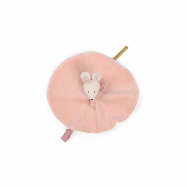 Moulin Roty Knuffeldoekje Muis Roze - La Petite École De Danse