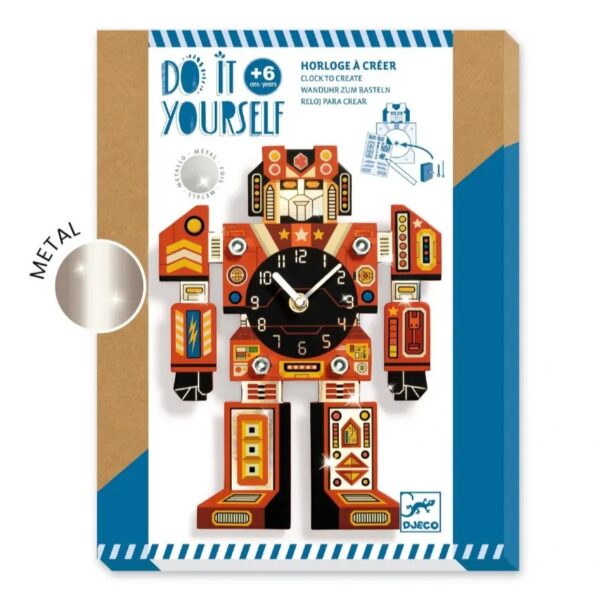 Djeco Klok Diy - Robotime - Fsc Mix - Afbeelding 5